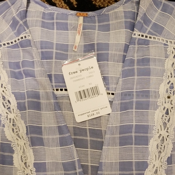 🔥SALE Free people time out lace tunic top - Picture 6 of 9